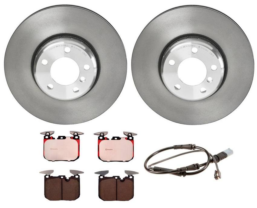 BMW Brembo Brake Kit - Pads and Rotors Front (340mm) (Ceramic) 34356792289 - Brembo 1522815KIT